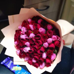 Chocolate blooms
