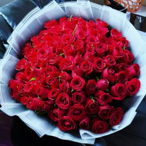 Crimson Kiss Bouquet